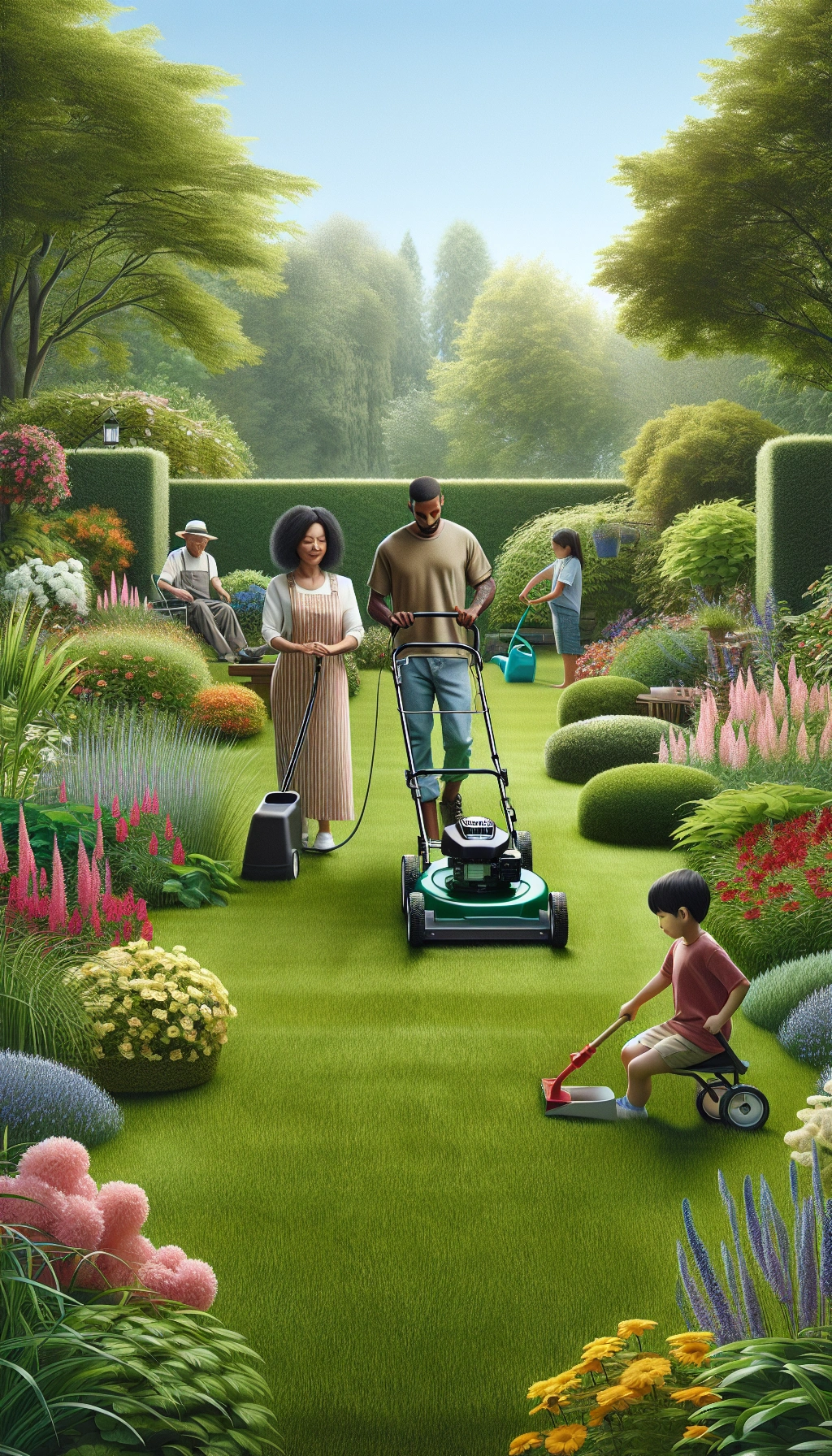 Cover: Rasenpflege leicht gemacht: Der ultimative Guide für Gartenbesitzer