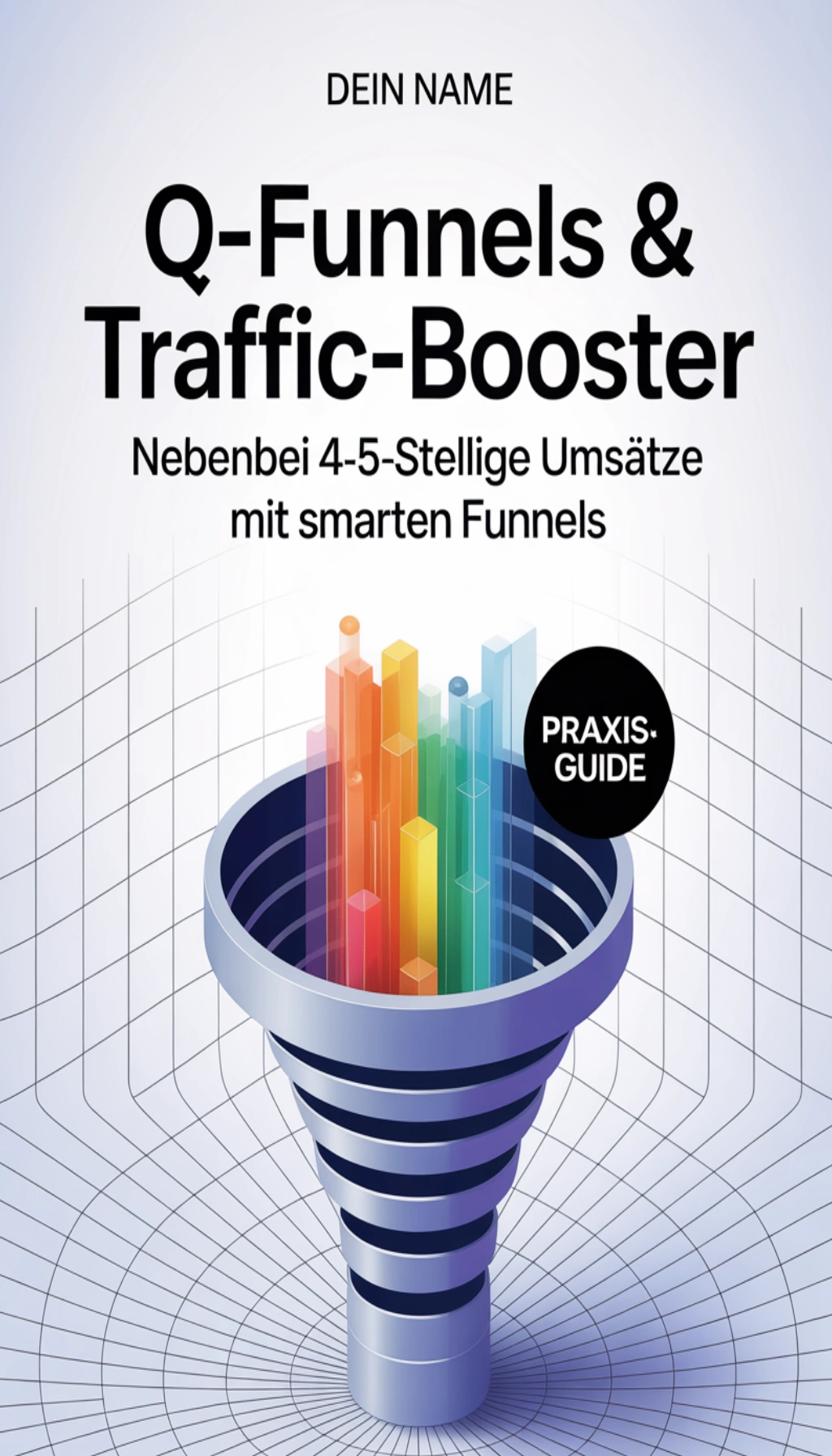 Cover: Traffic-Booster: Mit Q-Funnels 4-5-stellige Umsätze nebenbei erzielen