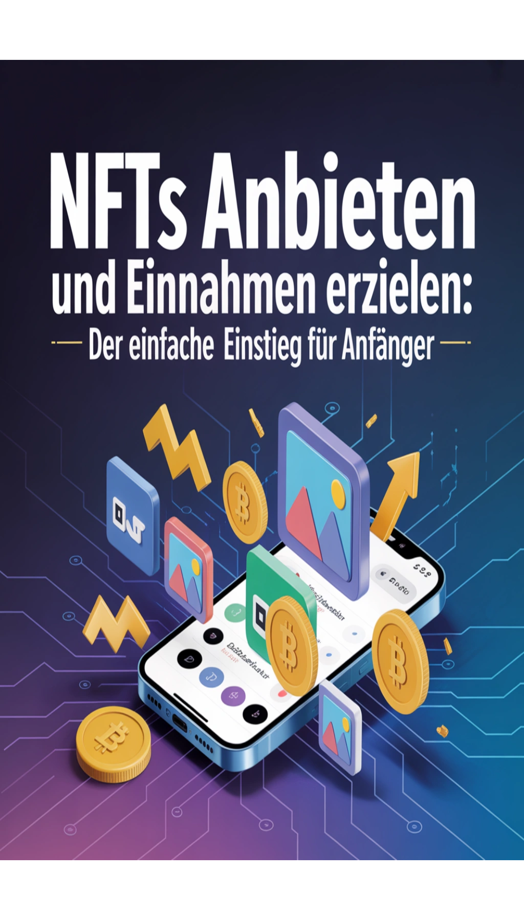 Cover: NFTs anbieten und Einnahmen erzielen: Der einfache Einstieg für Anfänger