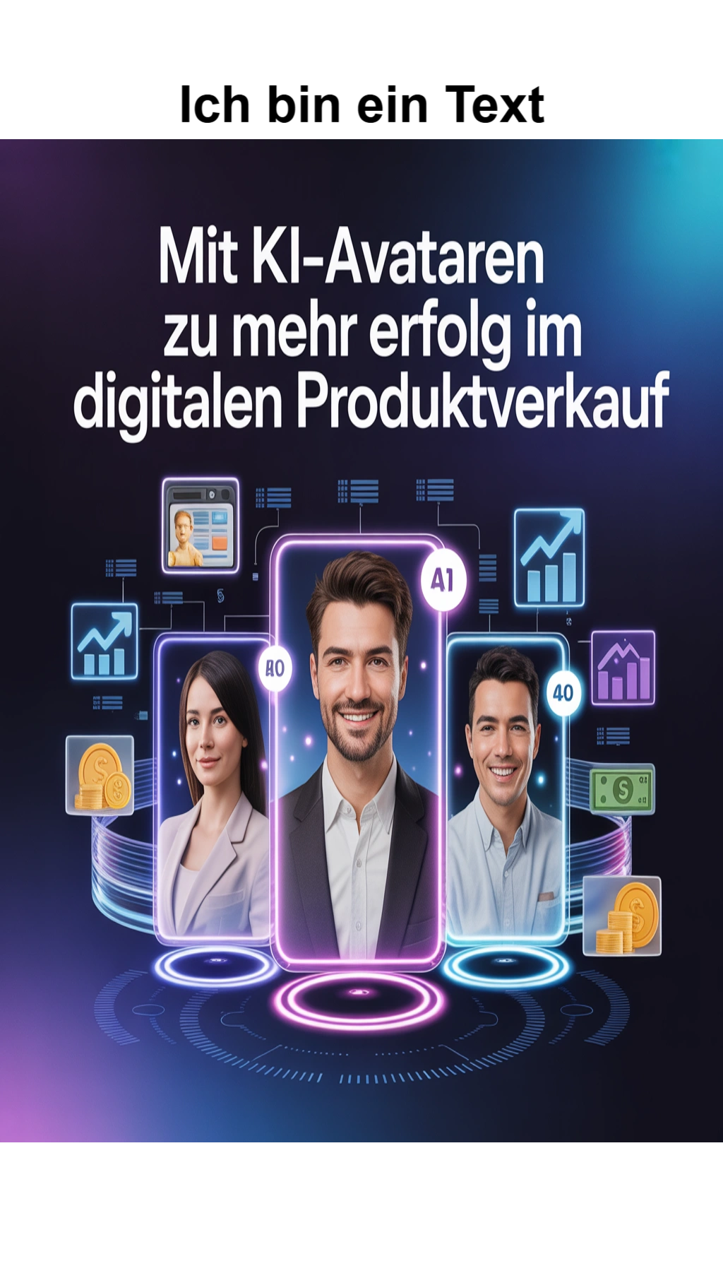 Cover: Mit KI-Avataren zu mehr Erfolg im digitalen Produktverkauf
