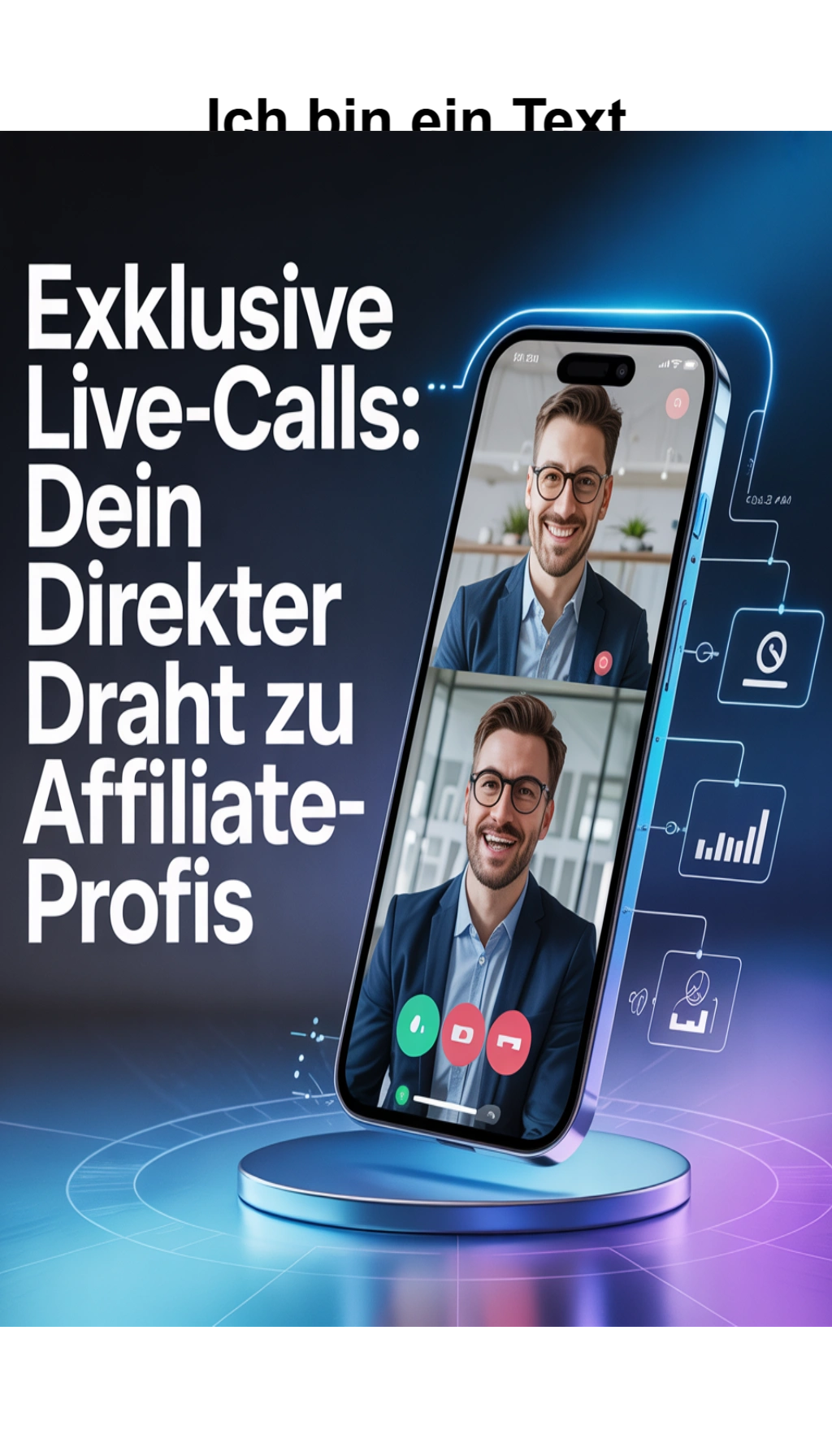 Cover: Exklusive Live-Calls: Dein direkter Draht zu Affiliate-Profis