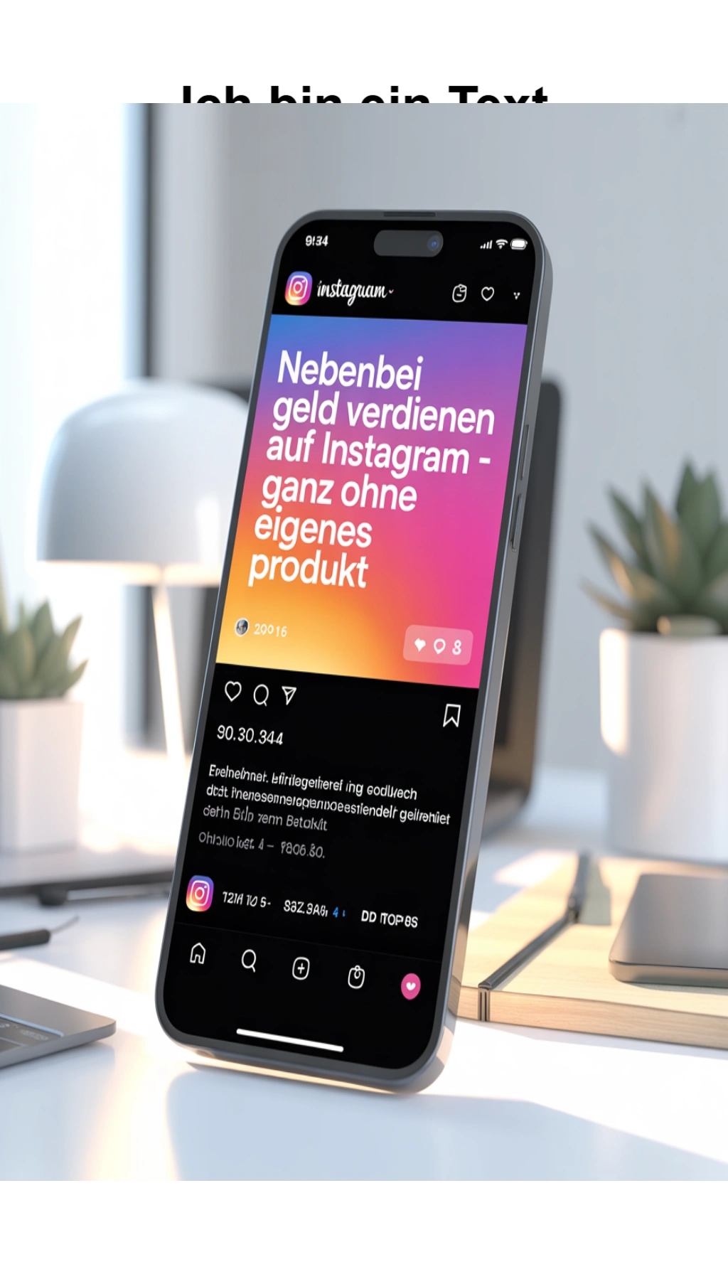 Cover: Nebenbei Geld verdienen auf Instagram – ganz ohne eigenes Produkt