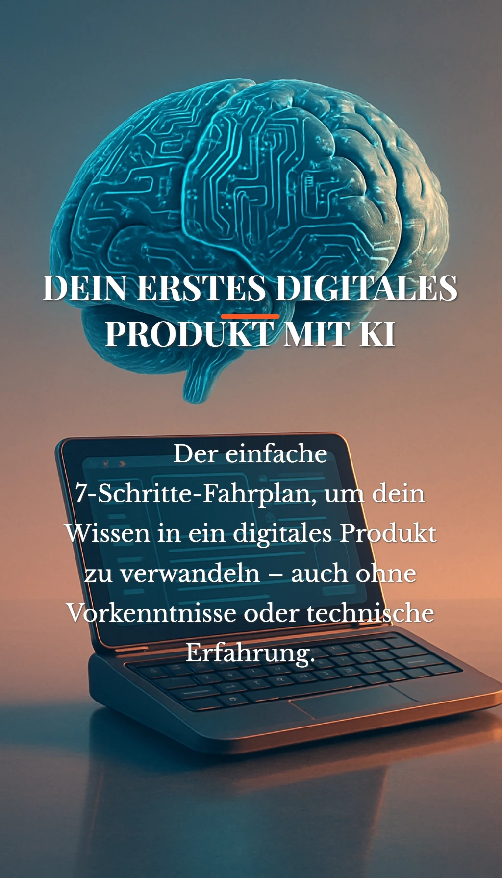 Cover von Entdecke den Fahrplan zur Transformation deines Wissens in ein digitales Produkt mit KI!