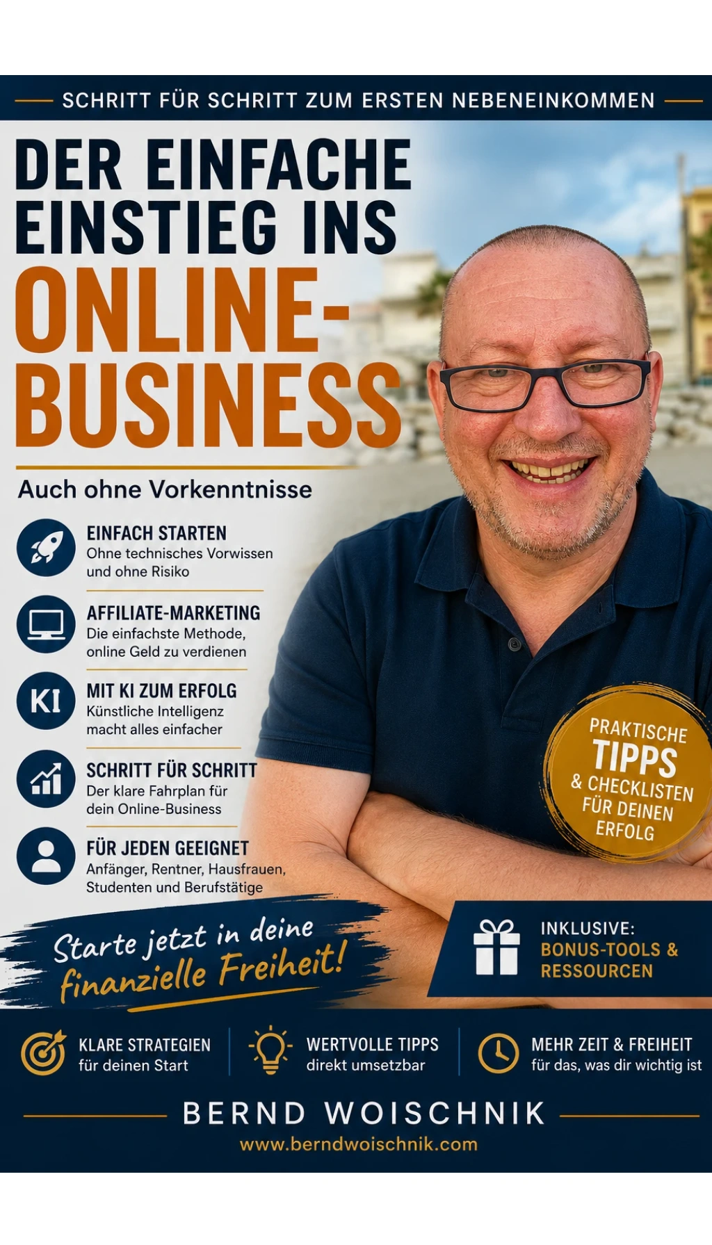 Cover von Entdecke den einfachen Weg zum Online-Business und starte heute dein erstes Nebeneinkommen!