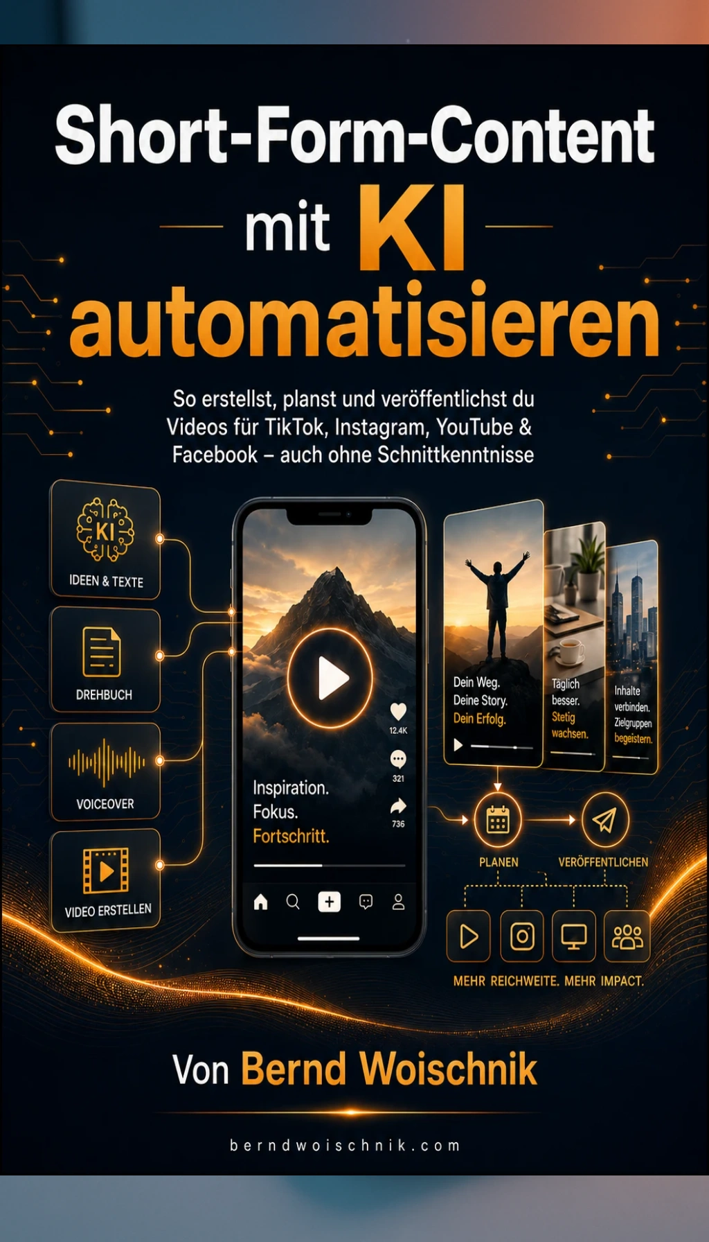 Cover von In 5 Schritten zu deinen ersten KI-erstellten Short-Videos für Social Media - Das ultimative AI-Empfehlungsbuch