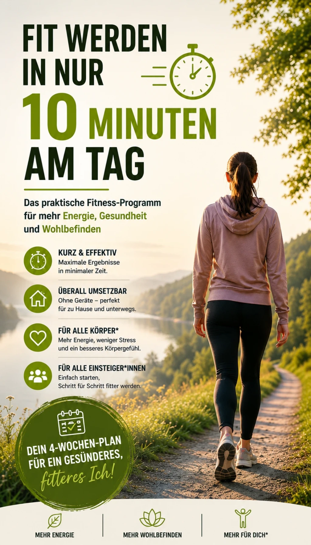 Cover von Entfalte dein volles Potenzial mit unserem 4-Wochen-Plan für ein gesünderes, fitteres Ich!