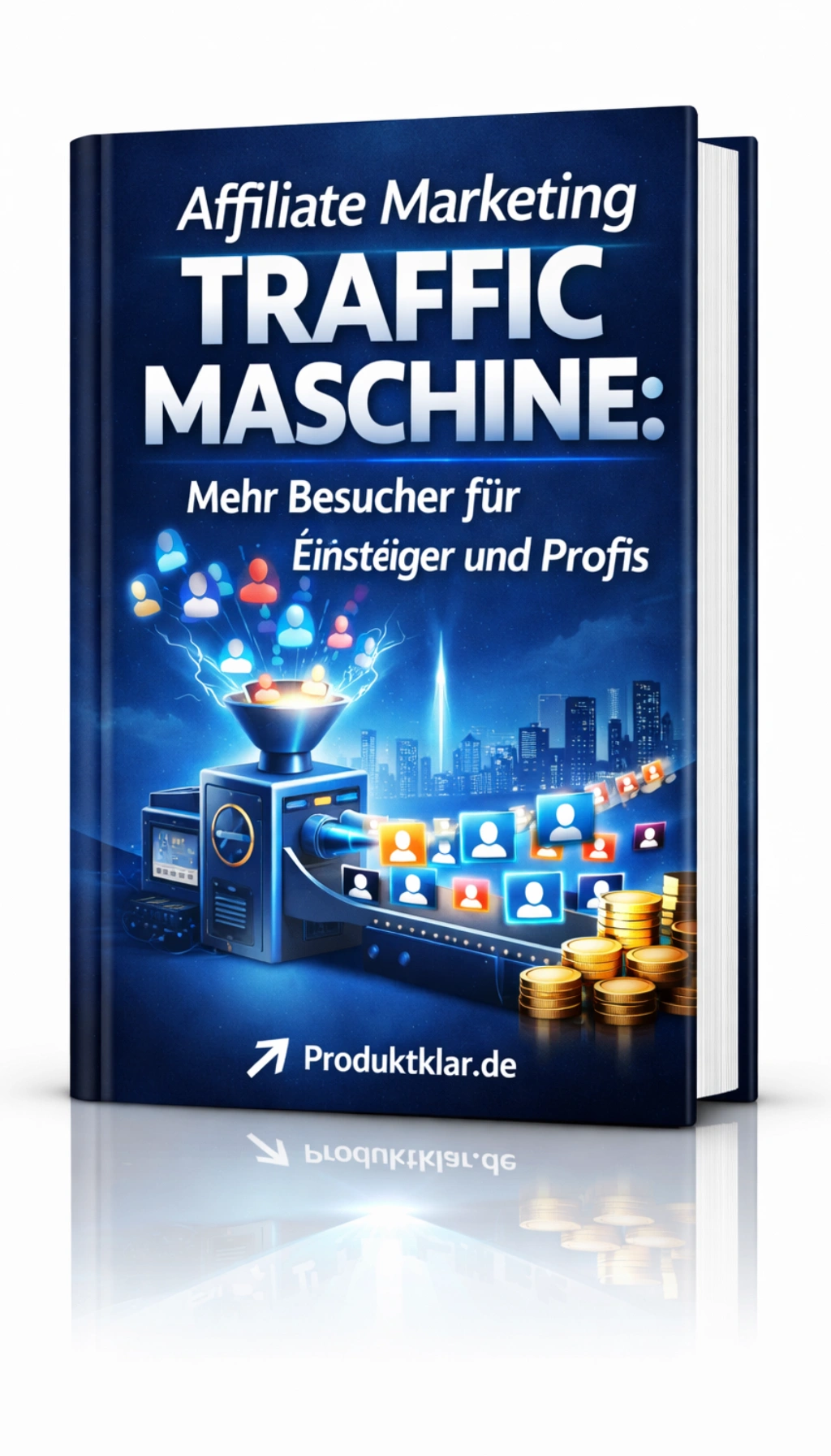 Cover: Affiliate Marketing Traffic Maschine: Mehr Besucher für Einsteiger und Profis