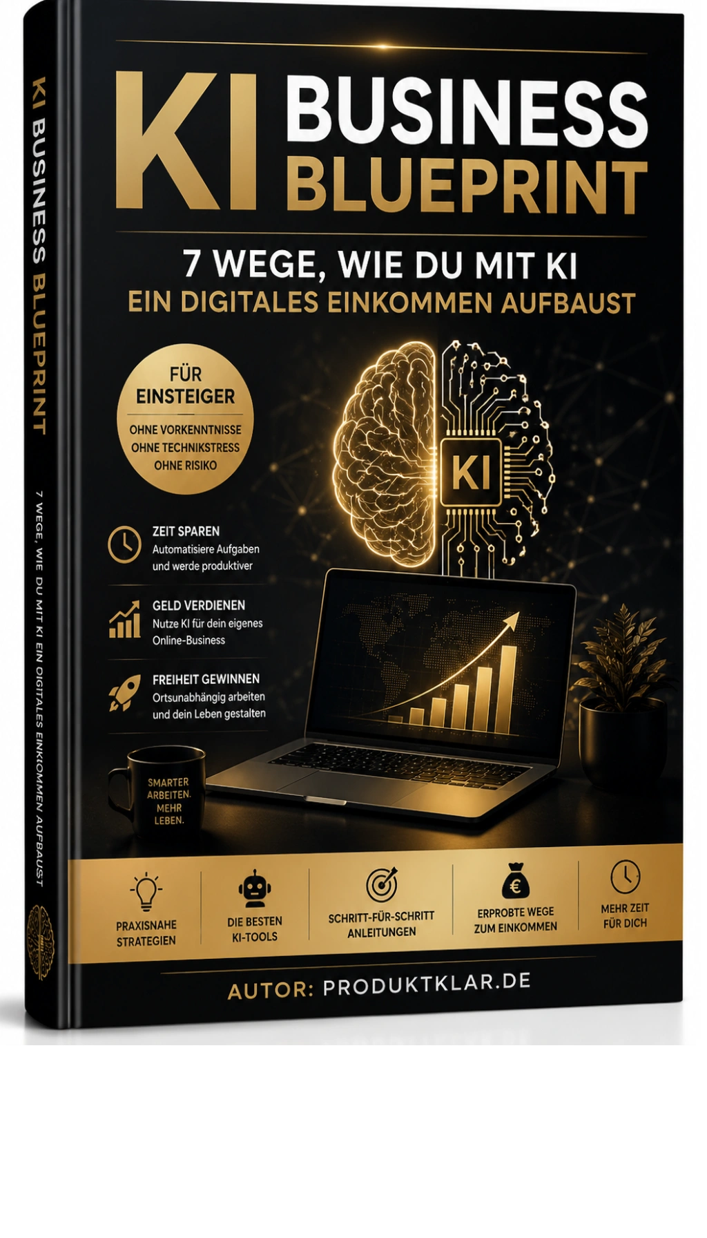 Cover von Revolutioniere dein Online-Business mit KI: Die ultimative Anleitung für mehr Erfolg ohne Programmieraufwand