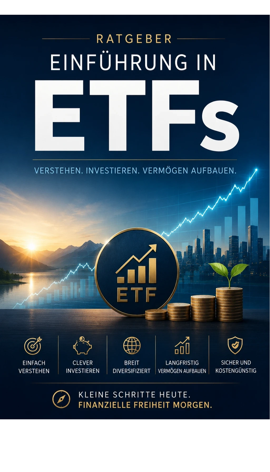 Cover von Effektiv investieren für eine sichere Altersvorsorge - Entdecken Sie die Welt der ETFs!