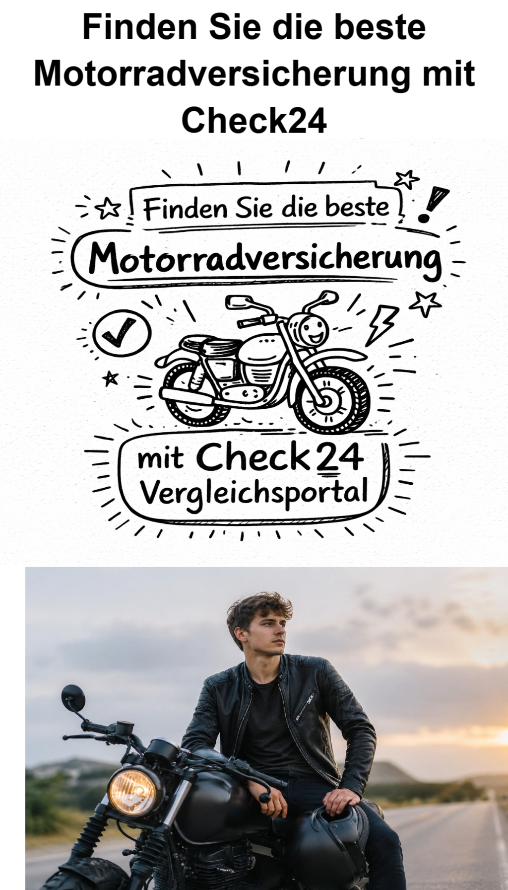 Cover von Schütze dein Motorrad richtig: Die ultimative Anleitung zur besten Versicherung