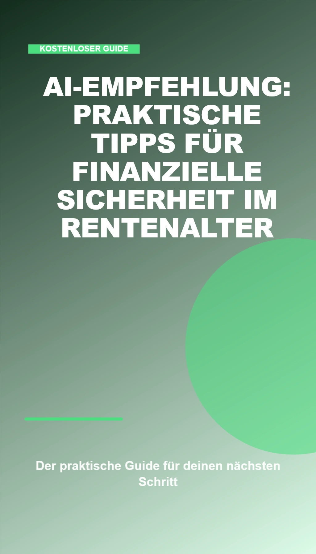Cover von Finanzielle Sicherheit im Alter: Experten-Tipps für eine sorgenfreie Rente